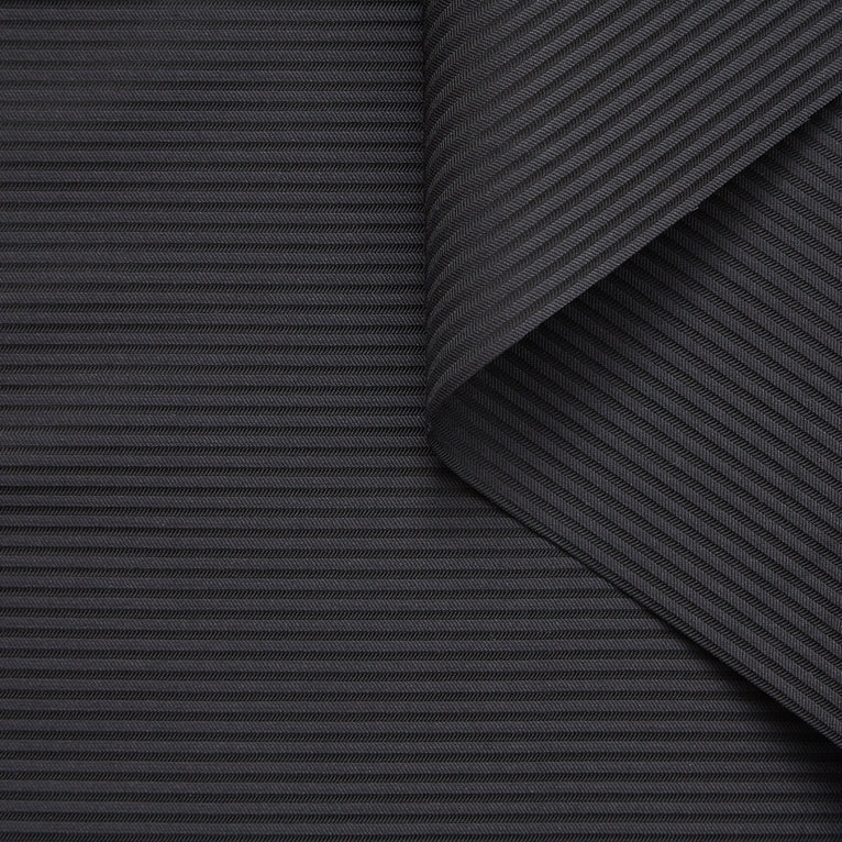 t23m05712 | Coton &amp; Viscose à Rayures Ton sur Ton Texturées - vue 4