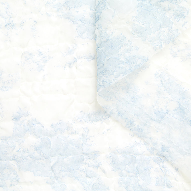 T23M05727 | Silk &amp; Cotton Watercolour Cloqué - view 1