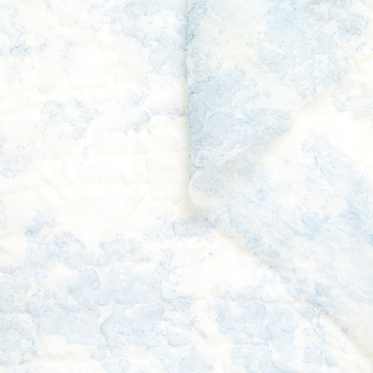 T23M05727 | Silk &amp; Cotton Watercolour Cloqué - view 1
