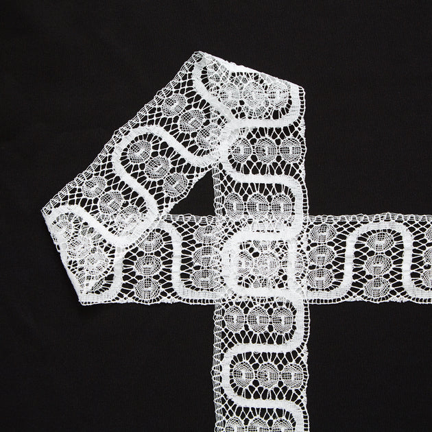 t23m05731 | Galon de Dentelle Géométrique 5cm
