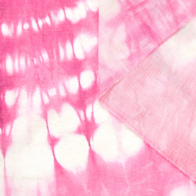 T23M05760 | Tie Dye Cotton & Silk Voile
