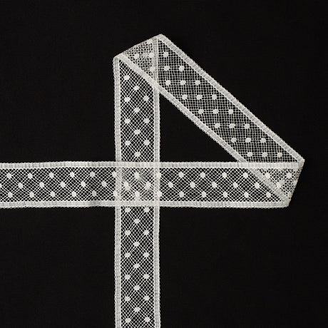 t23m05764 | Dentelle Galloon À Pois 2