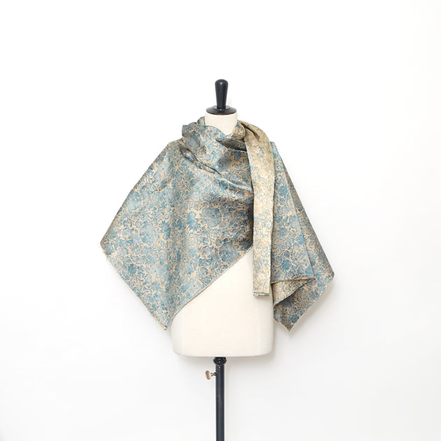 T23M05766 | Metal Fibers Damassé Jacquard
