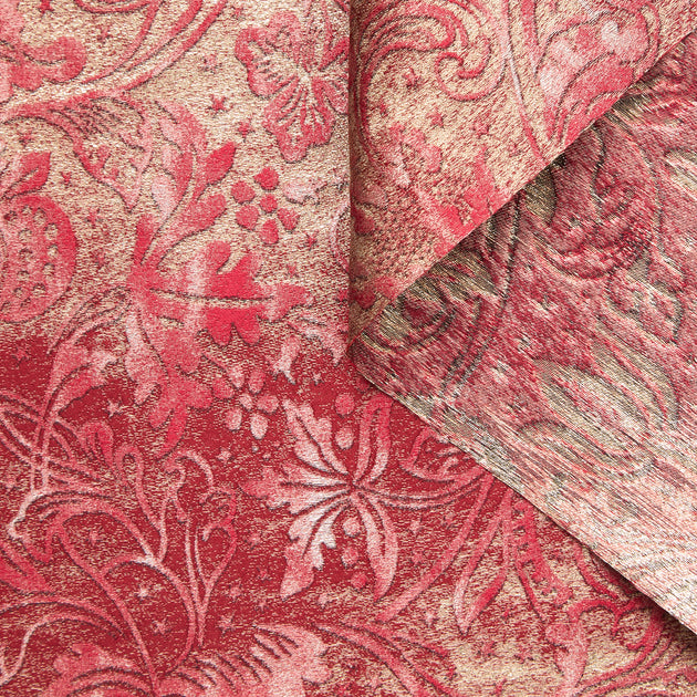 T23M05768 | Metal Fibers Damassé Jacquard