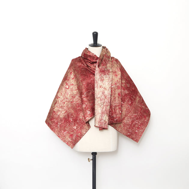T23M05768 | Metal Fibers Damassé Jacquard