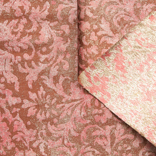 T23M05769 | Floral Lurex Damassé Jacquard