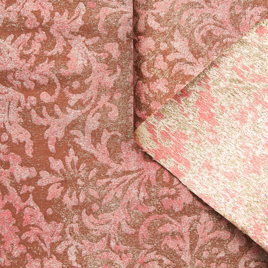 t23m05769 | Jacquard Damassé Floral & Lurex