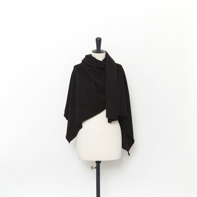 T23O06412 | Rib Jersey Bouclé en Laine - vue 4