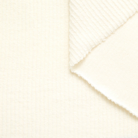  Rib Jersey Bouclé en Laine