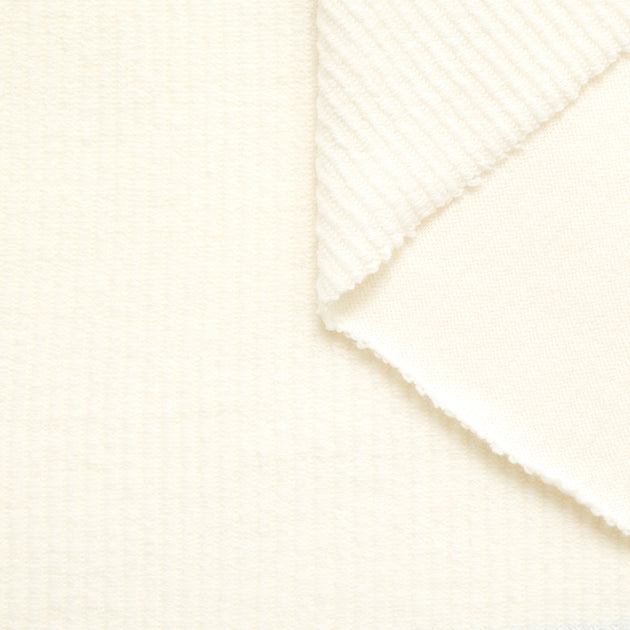 T23O06412 | Rib Jersey Bouclé en Laine