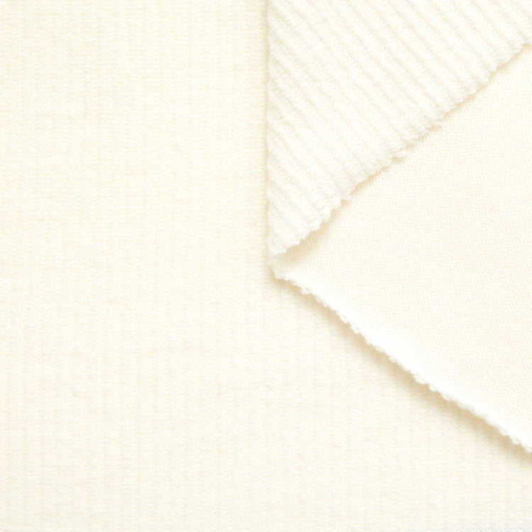 T23O06412 | Rib Jersey Bouclé en Laine - vue 1