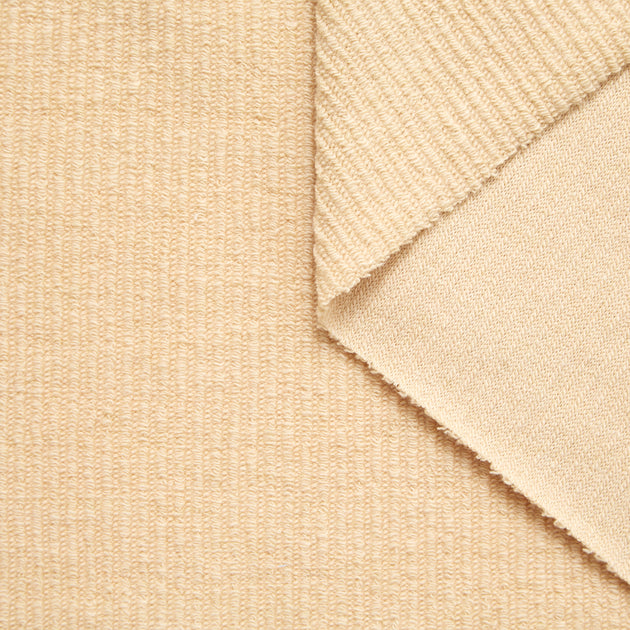 T23O06412 | Rib Jersey Bouclé en Laine