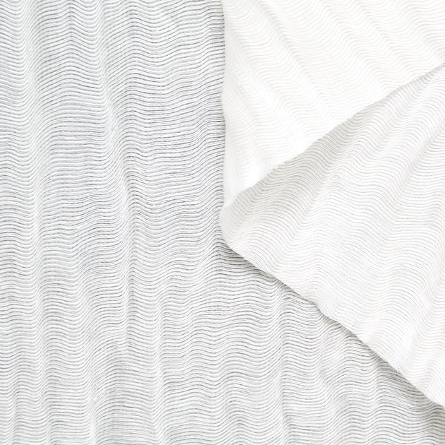 T23O06413 | Linen & Silk Wavy Textured Gauze