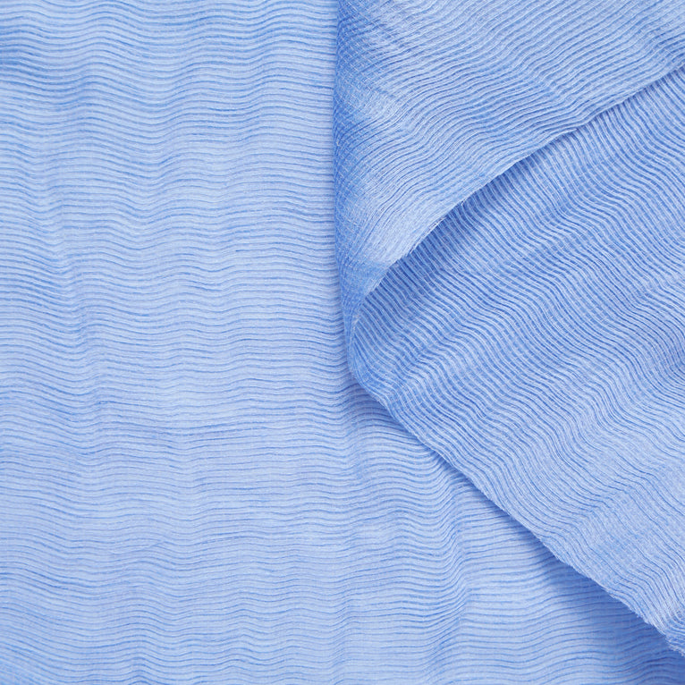 T23O06413 | Linen &amp; Silk Wavy Textured Gauze - view 1