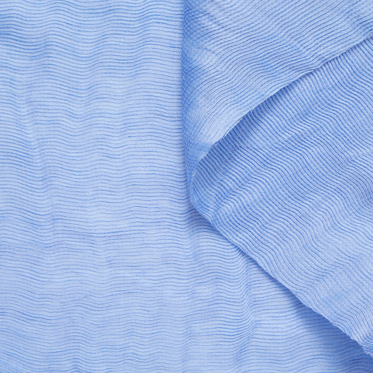T23O06413 | Linen &amp; Silk Wavy Textured Gauze - view 1