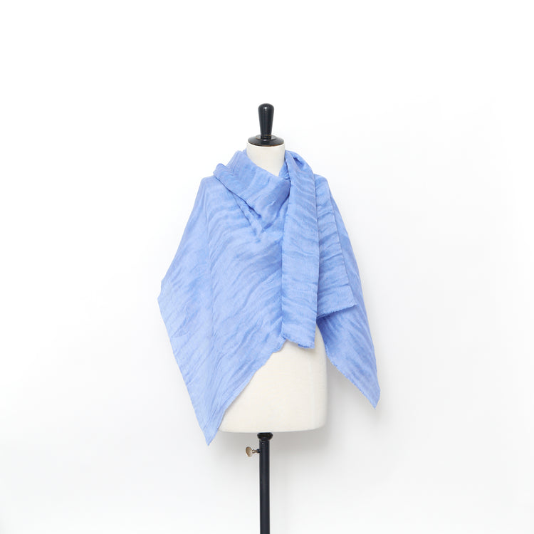 T23O06413 | Linen &amp; Silk Wavy Textured Gauze - view 2