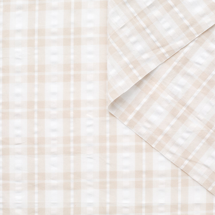 T23V05110 | Gingham Cotton Seersucker - view 1