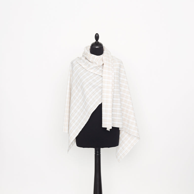 T23V05110 | Gingham Cotton Seersucker - view 2