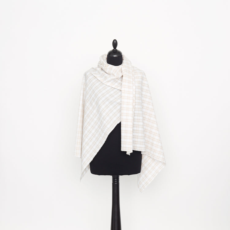 T23V05110 | Gingham Cotton Seersucker - view 2