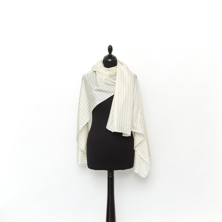 T23V05815 | Stripe Cupro Twill Lining - view 2