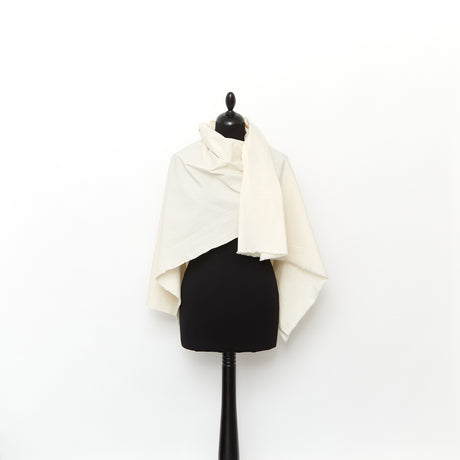  Melange Cotton, Viscose & Linen Faille