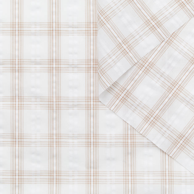 T23V05903 | Seersucker de Coton Tartan