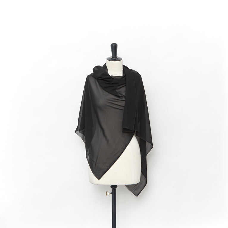 T23V05906 | Stretch Silk Muslin - view 2