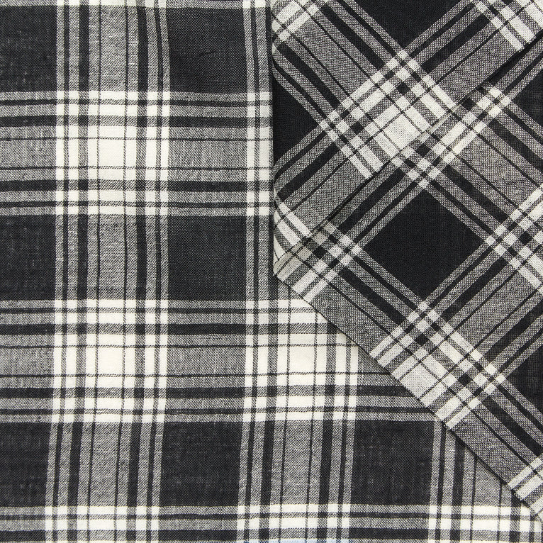 T23V05947 | Tartan Gauze Etamine - view 1