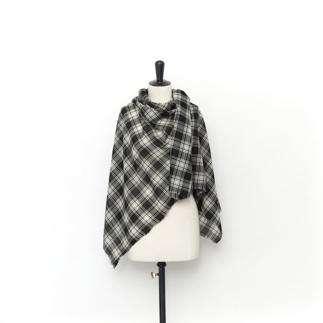 T23V05947 | Tartan Gauze Etamine