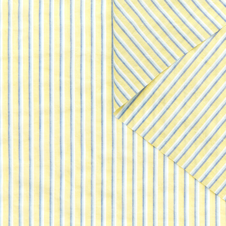 T23V05951 | Seersucker Rayé Tricolore - vue 1