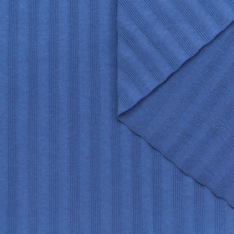 T23V05959 | Ribbed Stripe Cotton Jersey