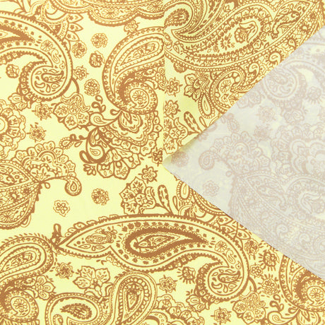 T23W06001 | Sergé Imprimé Paisley