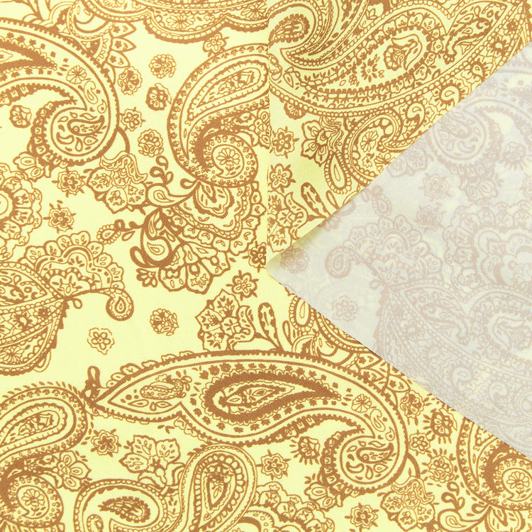 T23W06001 | Sergé Imprimé Paisley - vue 1