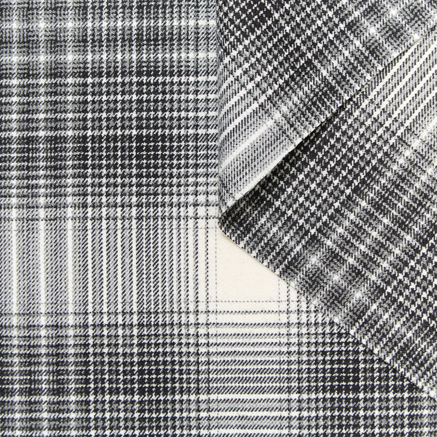 T23W06003 | Check Wool Suiting