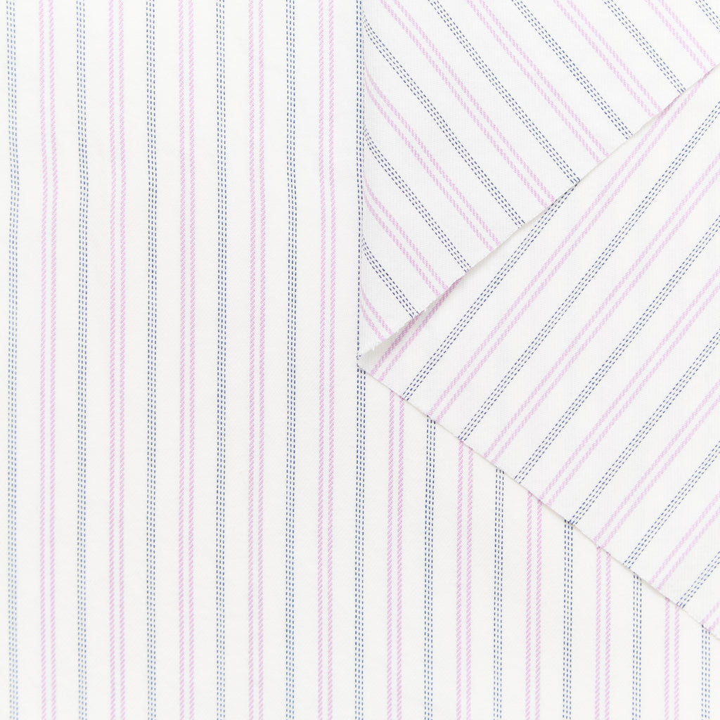 T23W06018 | Stripe Cotton Fil à Fil
