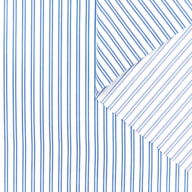 T23W06026 | Popeline Oxford Rayée