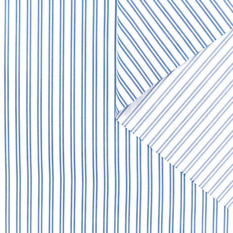 T23W06026 | Twin Stripe Oxford Poplin - view 1