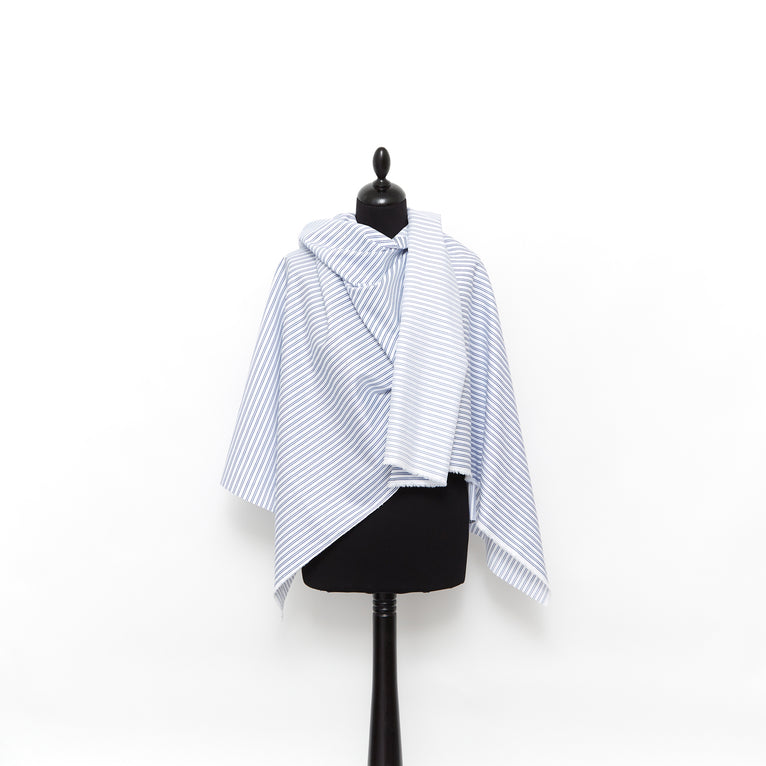 T23W06026 | Twin Stripe Oxford Poplin - view 2