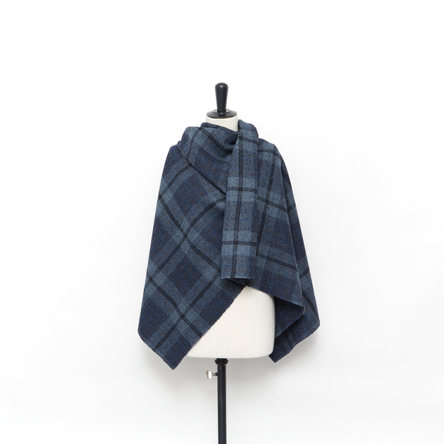 T23W06035 | Dry Melange Wool Check
