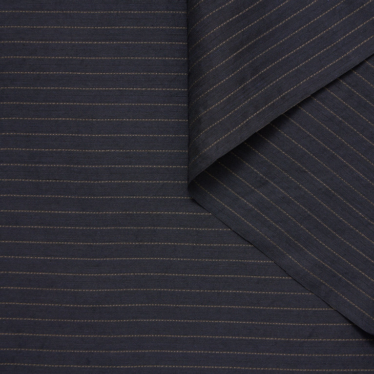 T23W06042 | Viscose &amp; Linen Stripe - view 1
