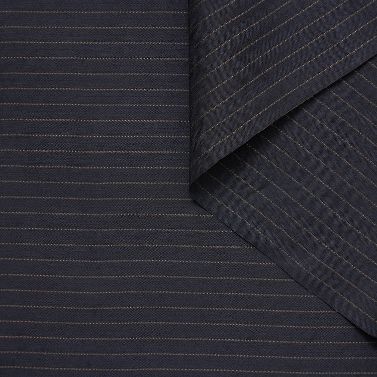 T23W06042 | Viscose &amp; Linen Stripe - view 1