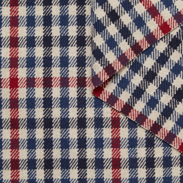 T23W06054 | Double Face Gigham Wool