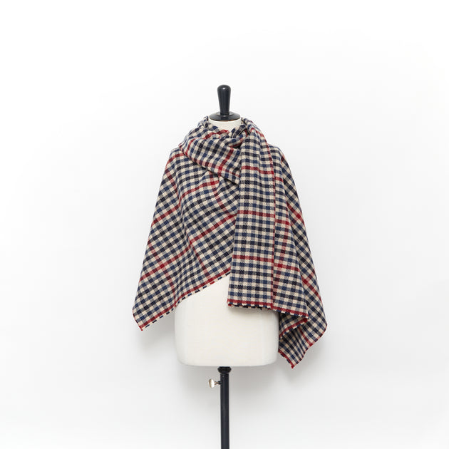 T23W06054 | Double Face Gigham Wool