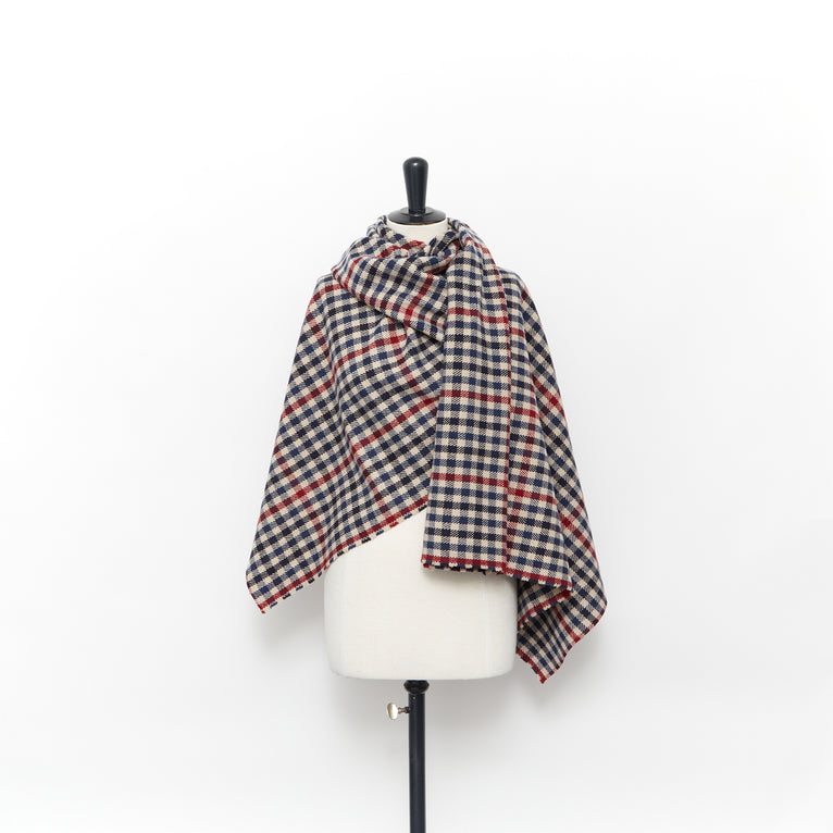 T23W06054 | Double Face Gigham Wool - view 2