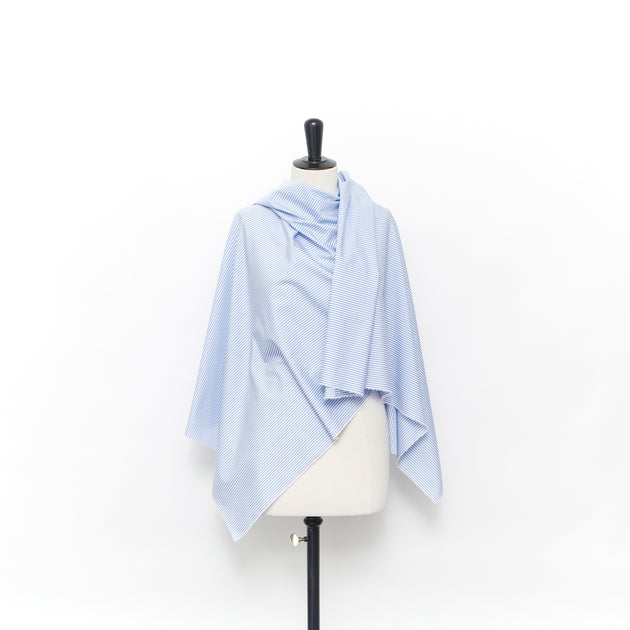 T23W06069 | Popeline de Coton Rayée