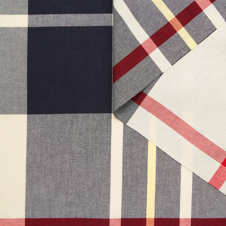 T23W06094 | Viscose &amp; Cotton Tartan - view 1