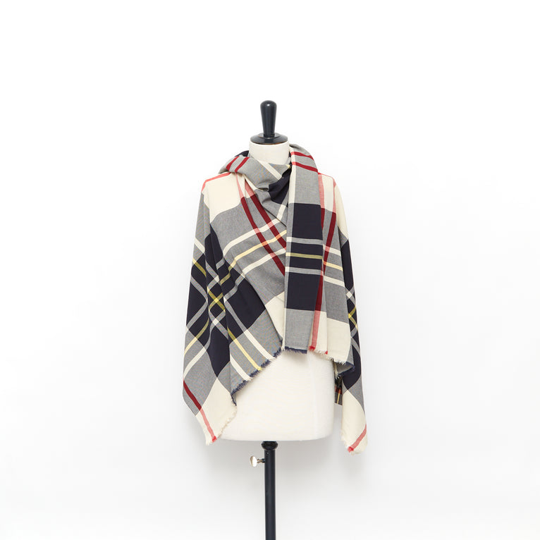 T23W06094 | Viscose &amp; Cotton Tartan - view 2