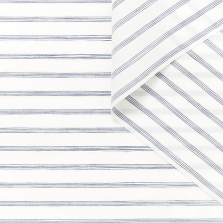 T24A06450 | Textured Cotton & Linen Stripe