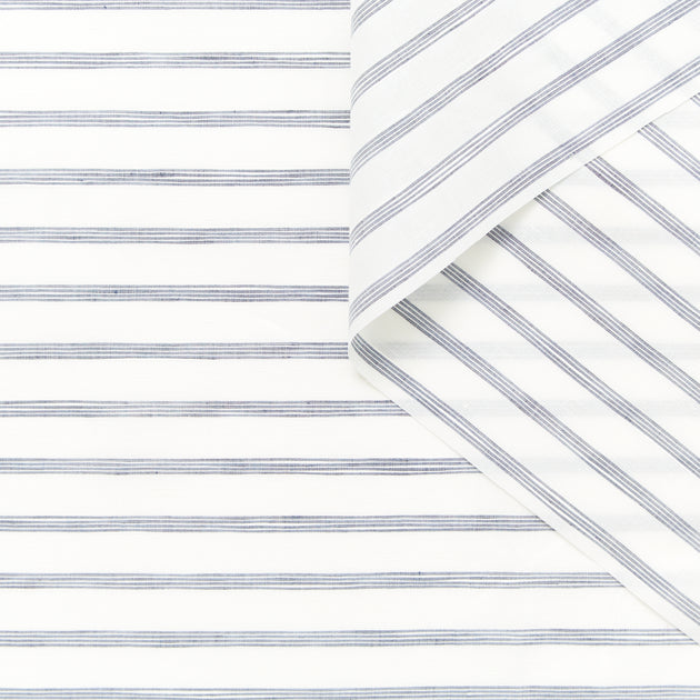T24A06450 | Textured Cotton & Linen Stripe