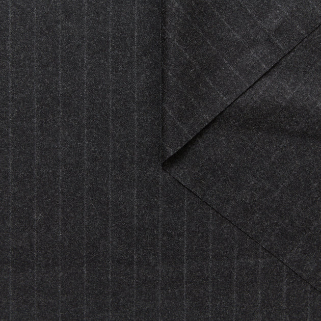 T24A06453 | Wool & Cashmere Pinstripe Flannel